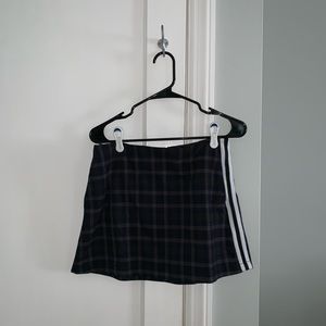 Urban Outfitters Plaid Sporty Skirt